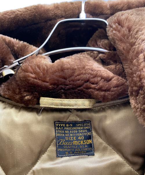 BUZZ RICKSON'S（バズリクソンズ）Buzz Rickson's (バズリクソンズ) B-9フライトジャケット カーキ サイズ:40の古着・服飾アイテム