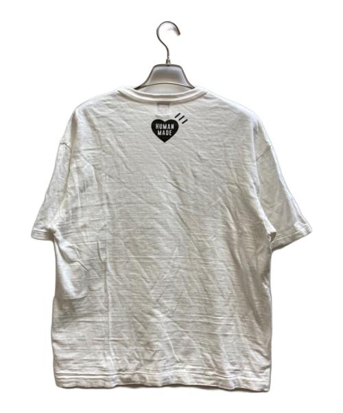 HUMAN MADE（ヒューマンメイド）HUMAN MADE (ヒューマンメイド) プリントTシャツ ホワイト サイズ:Lの古着・服飾アイテム