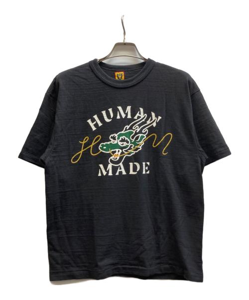 HUMAN MADE（ヒューマンメイド）HUMAN MADE (ヒューマンメイド) グラフィック Tシャツ #01/HM27TE001 ブラック サイズ:Lの古着・服飾アイテム