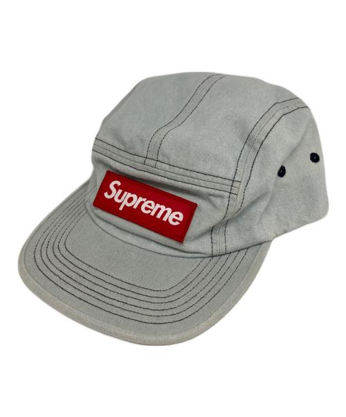 SUPREME（シュプリーム）Supreme (シュプリーム) キャップ ブルーの古着・服飾アイテム