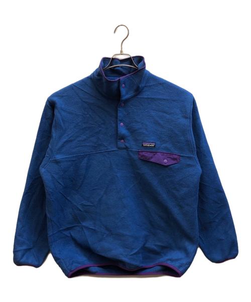 Patagonia SYNCHILLA（パタゴニア シンチラ）Patagonia SYNCHILLA (パタゴニア シンチラ) シンチラスナップT ブルー サイズ:Mの古着・服飾アイテム