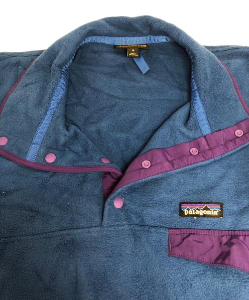 Patagonia SYNCHILLA（パタゴニア シンチラ）Patagonia SYNCHILLA (パタゴニア シンチラ) シンチラスナップT ブルー サイズ:Mの古着・服飾アイテム
