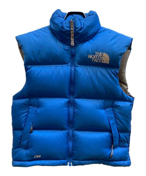 THE NORTH FACE（ザ ノース フェイス）THE NORTH FACE (ザ ノース フェイス) ヌプシ ダウンベスト ブルー サイズ:XSの古着・服飾アイテム