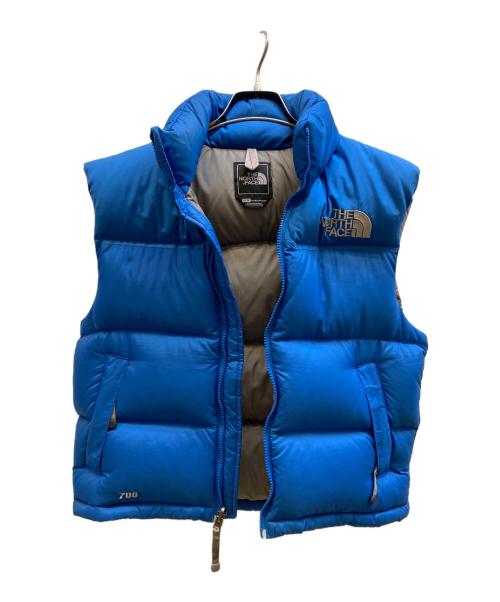THE NORTH FACE（ザ ノース フェイス）THE NORTH FACE (ザ ノース フェイス) ヌプシ ダウンベスト ブルー サイズ:XSの古着・服飾アイテム