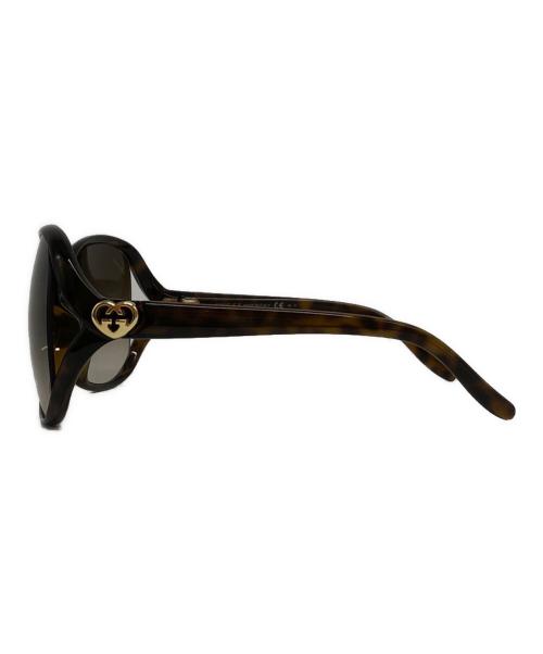 GUCCI（グッチ）GUCCI (グッチ) サングラス ブラウン サイズ:62□13の古着・服飾アイテム