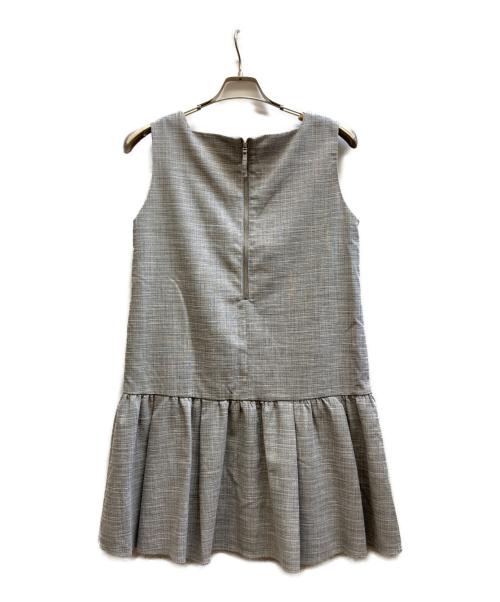 CELFORD（セルフォード）CELFORD (セルフォード) ツィードミニワンピース/CWF0252028 グレー サイズ:38の古着・服飾アイテム