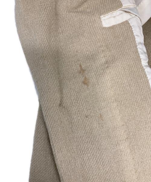 COMME des GARCONS HOMME PLUS（コムデギャルソンオムプリュス）COMME des GARCONS HOMME PLUS (コムデギャルソンオムプリュス) テーラードジャケット ベージュ サイズ:Mの古着・服飾アイテム