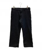 COMME des GARCONS HOMMEコムデギャルソン オム）の古着「ウールパンツ」｜ブラック