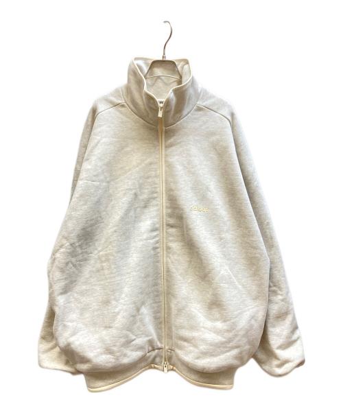 adidas（アディダス）adidas (アディダス) Fear Of God (フィア・オブ・ゴッド) コラボスウェットジップアップブルゾン グレー サイズ:2XLの古着・服飾アイテム
