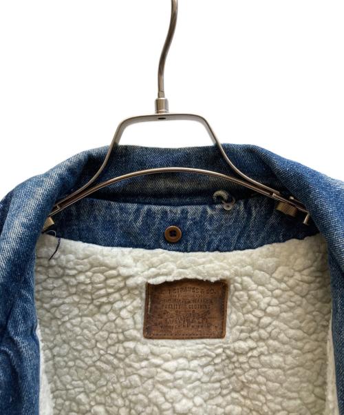LEVI'S（リーバイス）LEVI'S (リーバイス) 裏ボアデニムジャケット インディゴ サイズ:-の古着・服飾アイテム