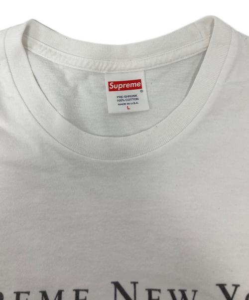 SUPREME（シュプリーム）SUPREME (シュプリーム) Tradition Tee ホワイト サイズ:Lの古着・服飾アイテム
