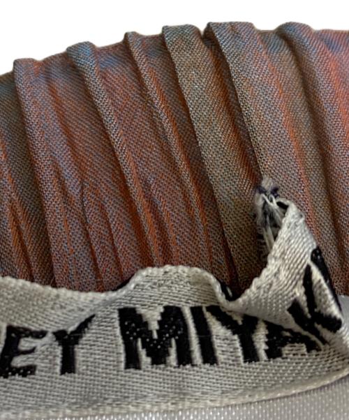 ISSEY MIYAKE（イッセイミヤケ）ISSEY MIYAKE (イッセイミヤケ) 変形プリーツスカート ブルー×ピンク サイズ:Sの古着・服飾アイテム