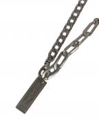 JOHN LAWRENCE SULLIVANジョン ローレンス サリバン）の古着「MIX CHAIN NECKLACE」｜シルバー