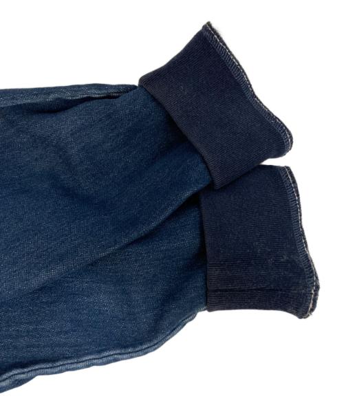 Onitsuka Tiger（オニツカタイガー）Onitsuka Tiger (オニツカタイガー) デニム フーディー インディゴ サイズ:Lの古着・服飾アイテム