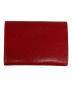 IL BISONTE (イル ビゾンテ) ミディアムウォレット レッド：8000円