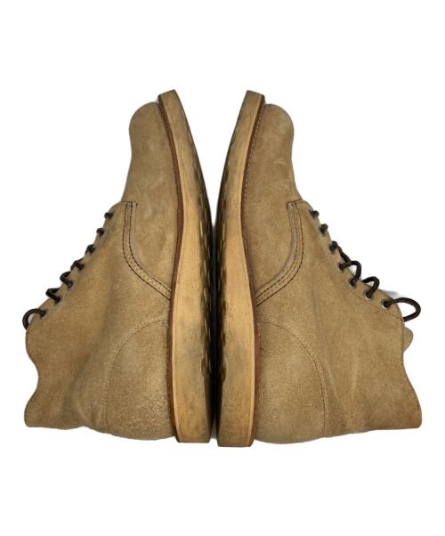 RED WING（レッドウィング）RED WING (レッドウィング) 白スクエア犬タグ 6インチ クラシックラウンドブーツ ベージュ サイズ:9 1/2の古着・服飾アイテム