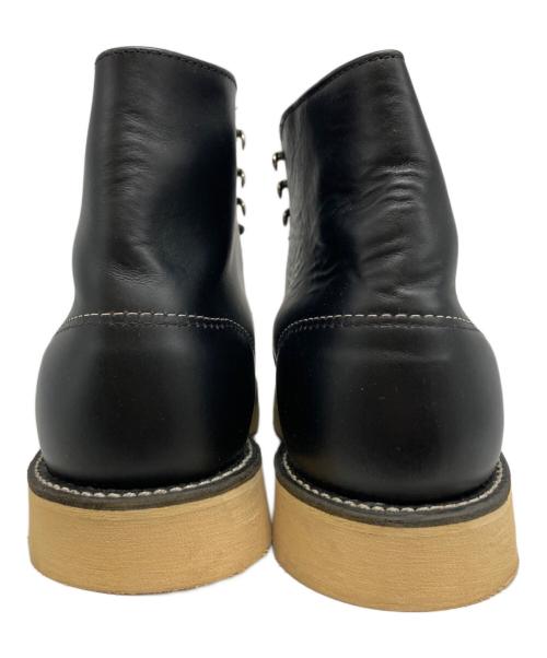 RED WING（レッドウィング）RED WING (レッドウィング) 四角犬タグ 8165 クラシックラウンドブーツ ブラック サイズ:9Dの古着・服飾アイテム
