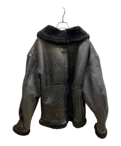 AVIREX（アヴィレックス）AVIREX (アヴィレックス) TYPE B-3 ムートンフライトジャケット ブラック サイズ:42の古着・服飾アイテム