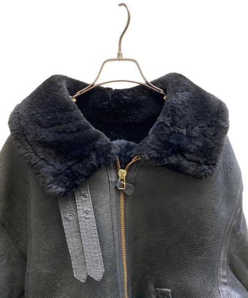 AVIREX（アヴィレックス）AVIREX (アヴィレックス) TYPE B-3 ムートンフライトジャケット ブラック サイズ:42の古着・服飾アイテム