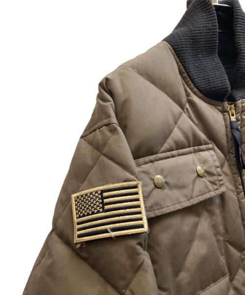 GRIZZZLY DOWN（グリズリーダウン）Grizzzly DOWN (グリズリーダウン) キルティングダウンジャケット オリーブ サイズ:L/Gの古着・服飾アイテム