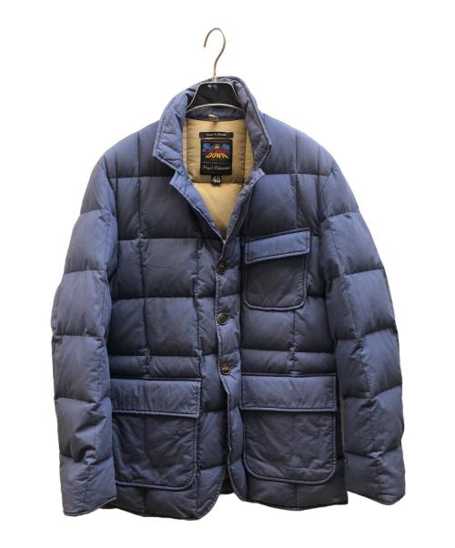 Eddie Bauer（エディーバウアー）Eddie Bauer (エディーバウアー) NIGEL CABOURN (ナイジェルケーボン) ダウンジャケット ネイビー サイズ:48の古着・服飾アイテム