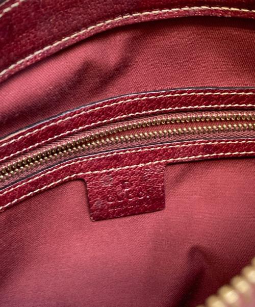 GUCCI（グッチ）GUCCI (グッチ) グッチシマ ホースビット柄キャンバスワンショルダーバッグの古着・服飾アイテム