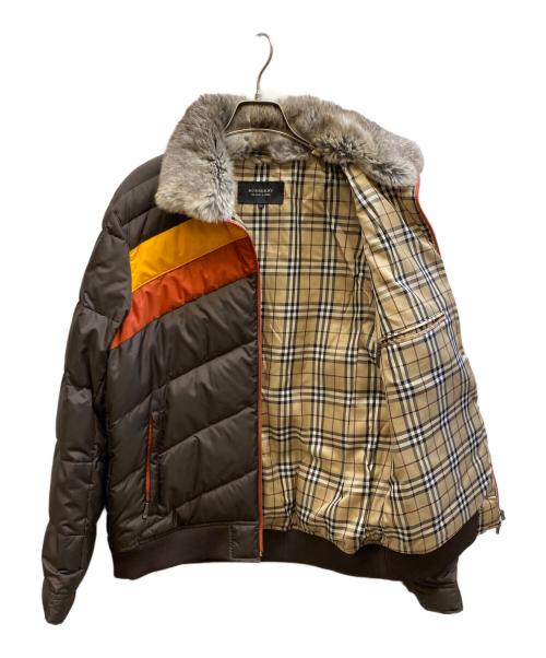 BURBERRY BLACK LABEL（バーバリーブラックレーベル）BURBERRY BLACK LABEL (バーバリーブラックレーベル) ダウンジャケット ブラウン サイズ:Lの古着・服飾アイテム