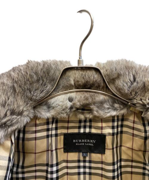 BURBERRY BLACK LABEL（バーバリーブラックレーベル）BURBERRY BLACK LABEL (バーバリーブラックレーベル) ダウンジャケット ブラウン サイズ:Lの古着・服飾アイテム