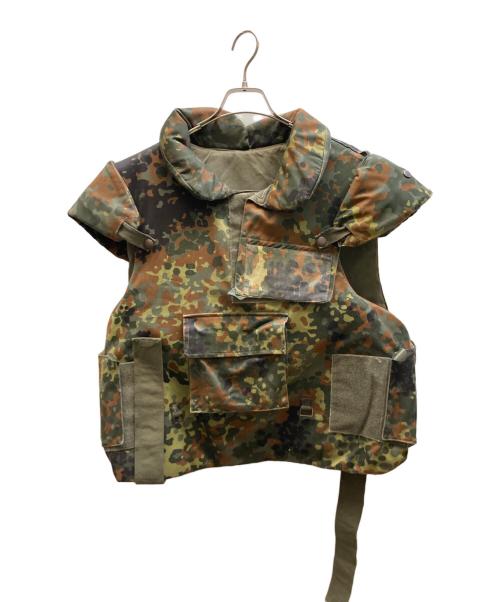 German Army（ドイツ軍）German Army (ドイツ軍) カモ柄ボディアーマーベスト オリーブ サイズ:-の古着・服飾アイテム