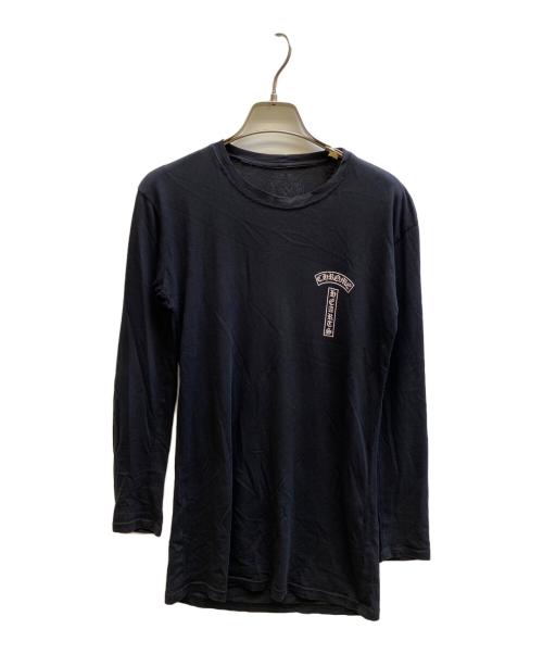 CHROME HEARTS（クロムハーツ）CHROME HEARTS (クロムハーツ) MATTY BOY (マッティーボーイ) バックプリントロングスリーブカットソー ブラック サイズ:SMALLの古着・服飾アイテム