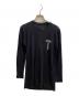 CHROME HEARTS (クロムハーツ) MATTY BOY (マッティーボーイ) バックプリントロングスリーブカットソー ブラック サイズ:SMALL：30000円