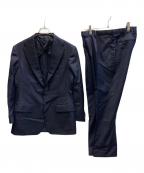 ESTNATIONエストネーション）の古着「ピンヘッド段返り3Bスーツ」｜ネイビー