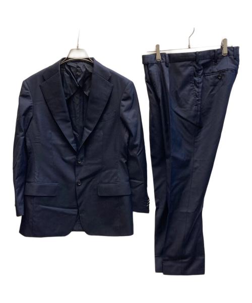 ESTNATION（エストネーション）ESTNATION (エストネーション) ピンヘッド段返り3Bスーツ ネイビー サイズ:46の古着・服飾アイテム