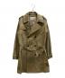 SEVESKIG（セヴシグ）の古着「PVC加工BONDING TRENCH COAT / JK-SV-LA-1014」｜ブラウン