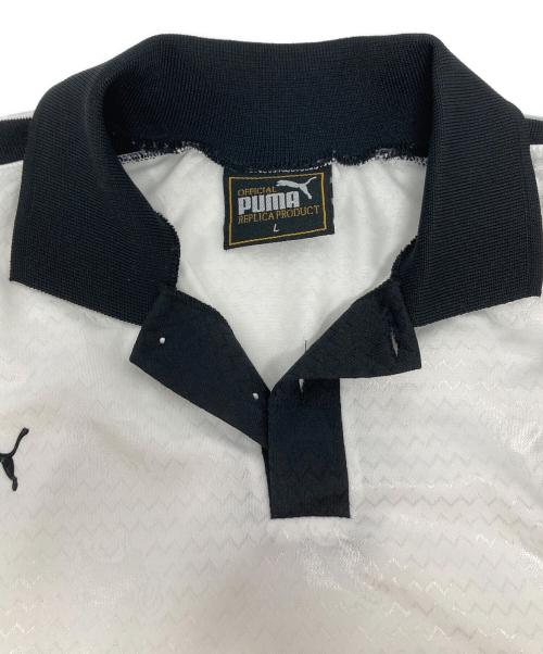 PUMA（プーマ）PUMA (プーマ) ゲームシャツ/DERBY COUNTY ホワイト サイズ:Lの古着・服飾アイテム
