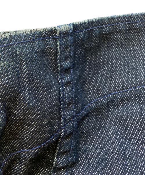 EVISU（エヴィス）EVISU (エヴィス) デニムオールインワン インディゴ サイズ:40の古着・服飾アイテム