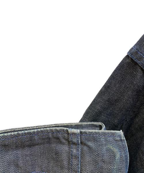 EVISU（エヴィス）EVISU (エヴィス) デニムオールインワン インディゴ サイズ:40の古着・服飾アイテム