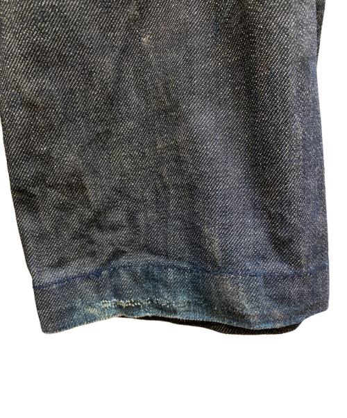 EVISU（エヴィス）EVISU (エヴィス) デニムオールインワン インディゴ サイズ:40の古着・服飾アイテム