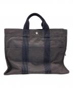 HERMESエルメス）の古着「エールラインMMトートバッグ」｜グレー