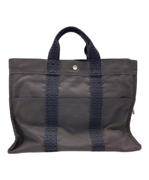 HERMES（エルメス）HERMES (エルメス) エールラインMMトートバッグ グレーの古着・服飾アイテム