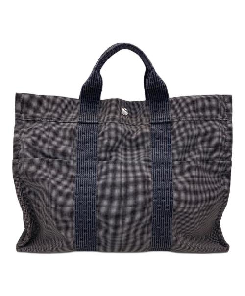HERMES（エルメス）HERMES (エルメス) エールラインMMトートバッグ グレーの古着・服飾アイテム