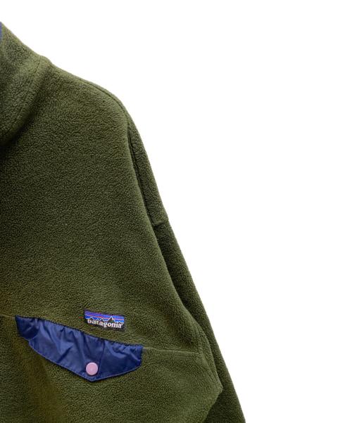 Patagonia（パタゴニア）Patagonia (パタゴニア) シンチラ・スナップT・プルオーバー グリーン サイズ:XLの古着・服飾アイテム