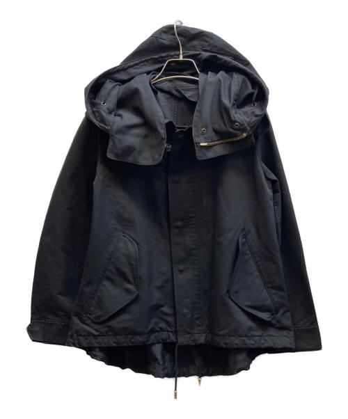 THE RERACS（ザ リラクス）THE RERACS (ザ リラクス) フーデッドジャケット/6FW-RECT-106L-UASP ブラック サイズ:Mの古着・服飾アイテム