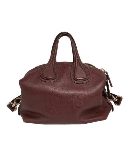 GIVENCHY（ジバンシィ）GIVENCHY (ジバンシィ) ナイチンゲール 2WAYバッグ パープルの古着・服飾アイテム