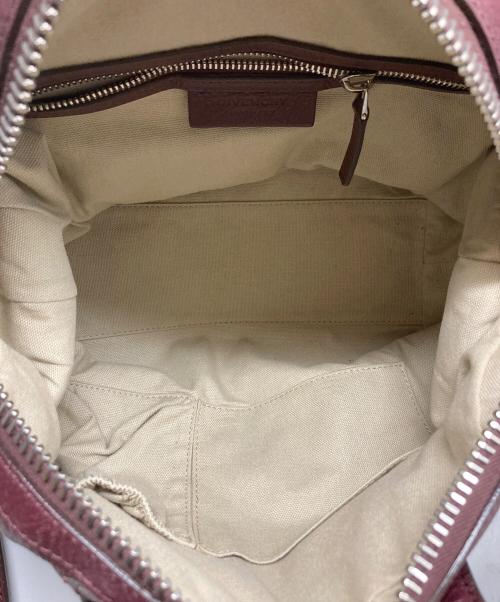 GIVENCHY（ジバンシィ）GIVENCHY (ジバンシィ) ナイチンゲール 2WAYバッグ パープルの古着・服飾アイテム