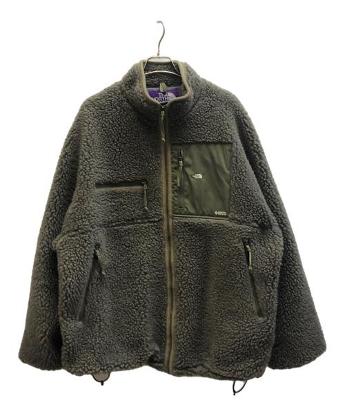 THE NORTHFACE PURPLELABEL（ザ・ノースフェイス パープルレーベル）THE NORTHFACE PURPLELABEL (ザ・ノースフェイス パープルレーベル) Wool Boa Fleece Field Jacket グリーン サイズ:XLの古着・服飾アイテム