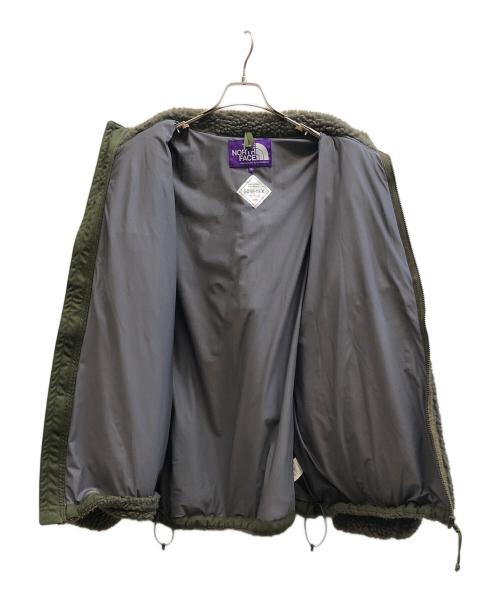 THE NORTHFACE PURPLELABEL（ザ・ノースフェイス パープルレーベル）THE NORTHFACE PURPLELABEL (ザ・ノースフェイス パープルレーベル) Wool Boa Fleece Field Jacket グリーン サイズ:XLの古着・服飾アイテム