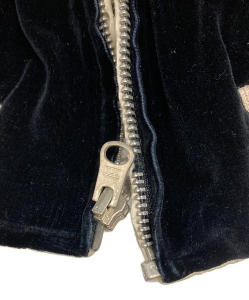 PINK DRAGON（ピンクドラゴン）PINK DRAGON (ピンクドラゴン) ベロアリバーシブルスカジャン ブラック サイズ:-の古着・服飾アイテム