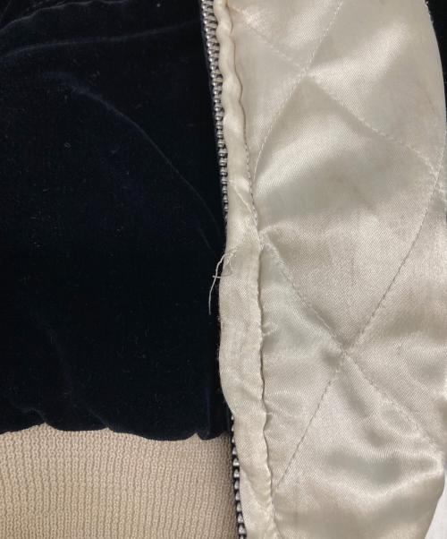 PINK DRAGON（ピンクドラゴン）PINK DRAGON (ピンクドラゴン) ベロアリバーシブルスカジャン ブラック サイズ:-の古着・服飾アイテム