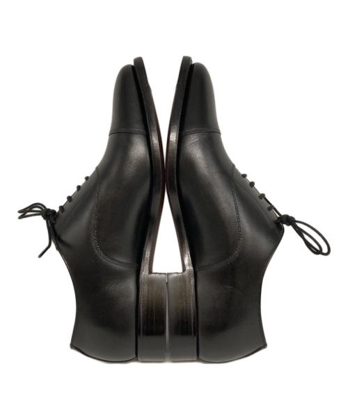 SCOTCH GRAIN（スコッチグレイン）SCOTCH GRAIN (スコッチグレイン) ストレートチップシューズ ブラック サイズ:25cmの古着・服飾アイテム